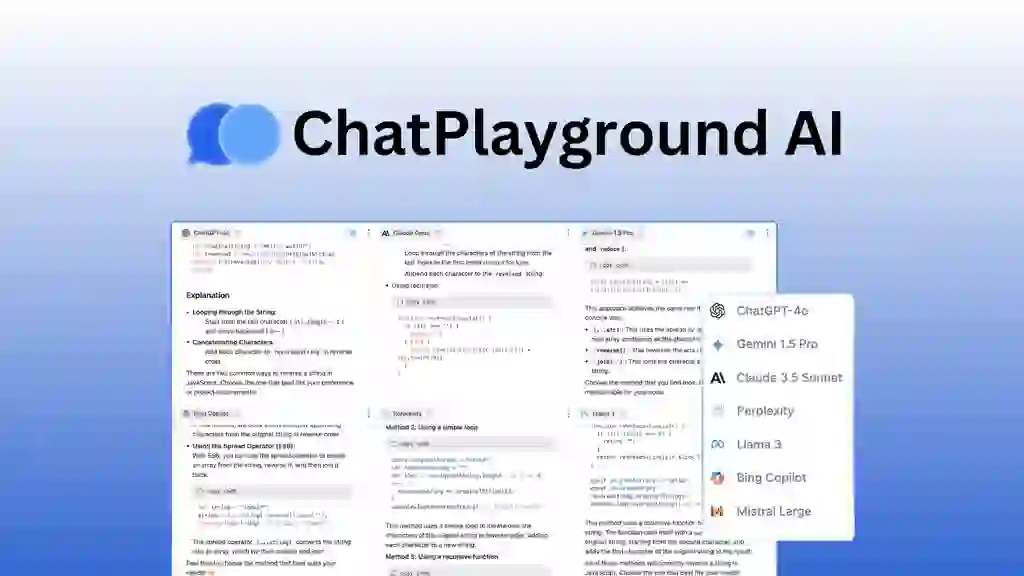 ChatPlayground AI Lifetime Deal