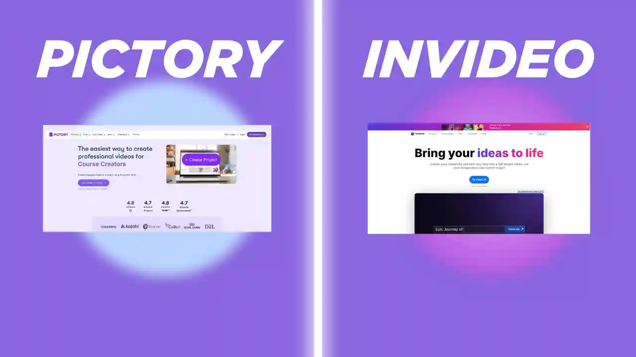 Pictory vs InVideo