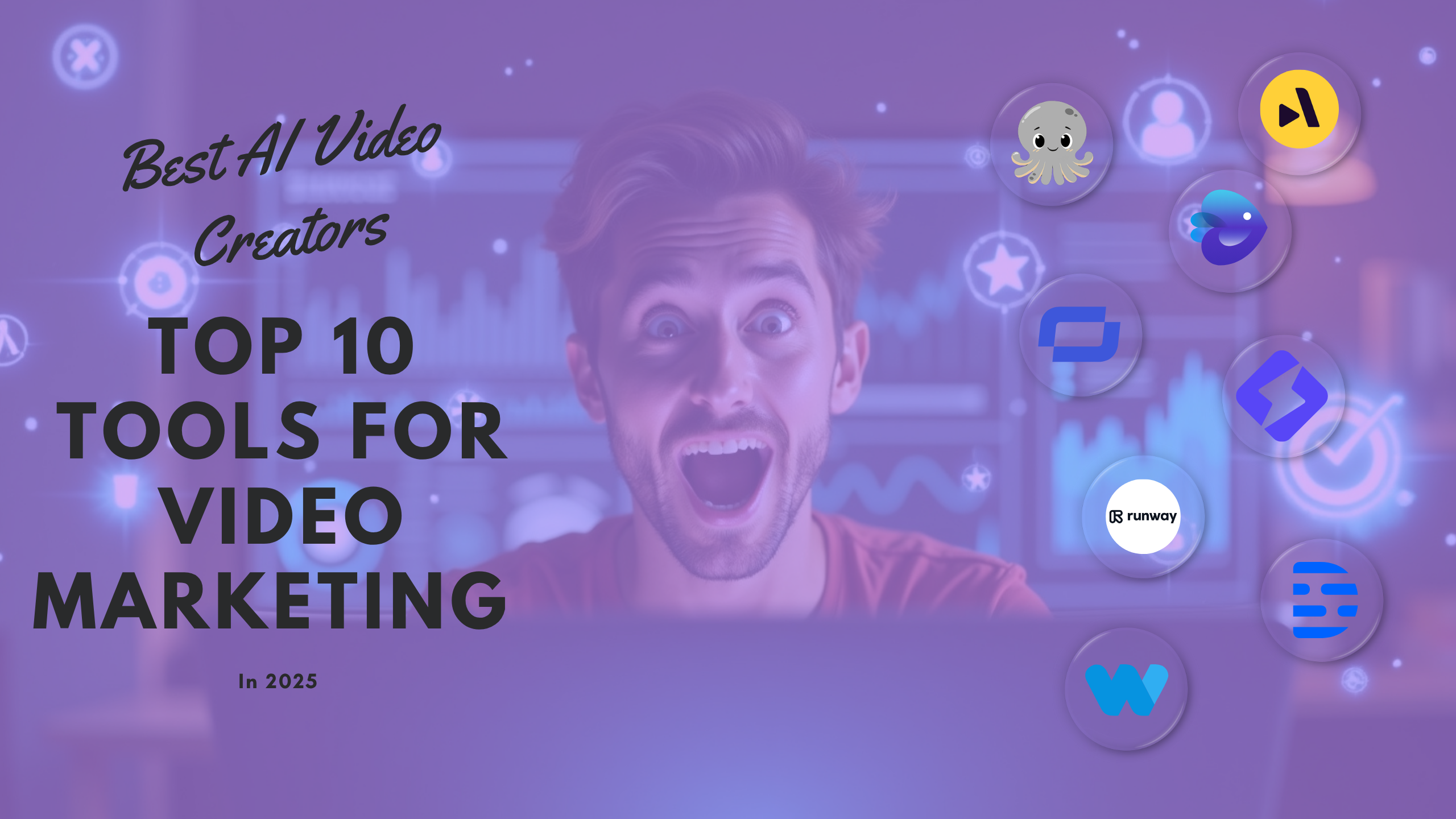 Top 10 AI Tools for Video Marketing
